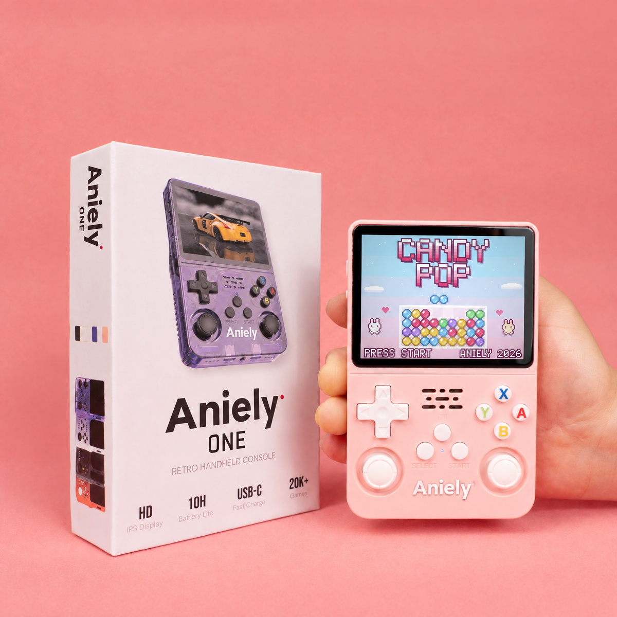 ANIELY ONE - Console de jeux rétro